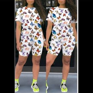 SOLDED Two Piece Short Set